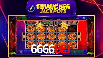 Variedade de jogos na 6666bet